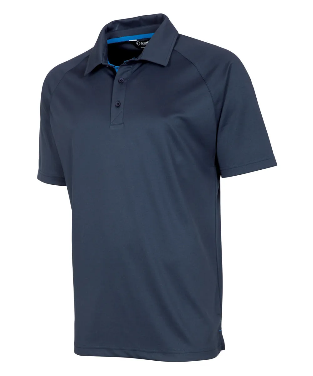 Men's Jack Coollite Stretch Solid Short-Sleeve Polo