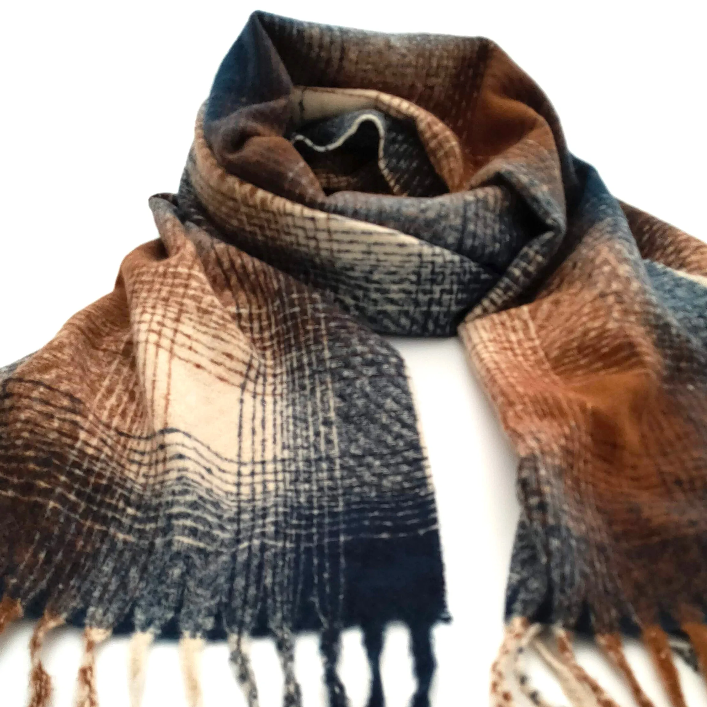 Mens Scarf & Glove Gift Set - Blue