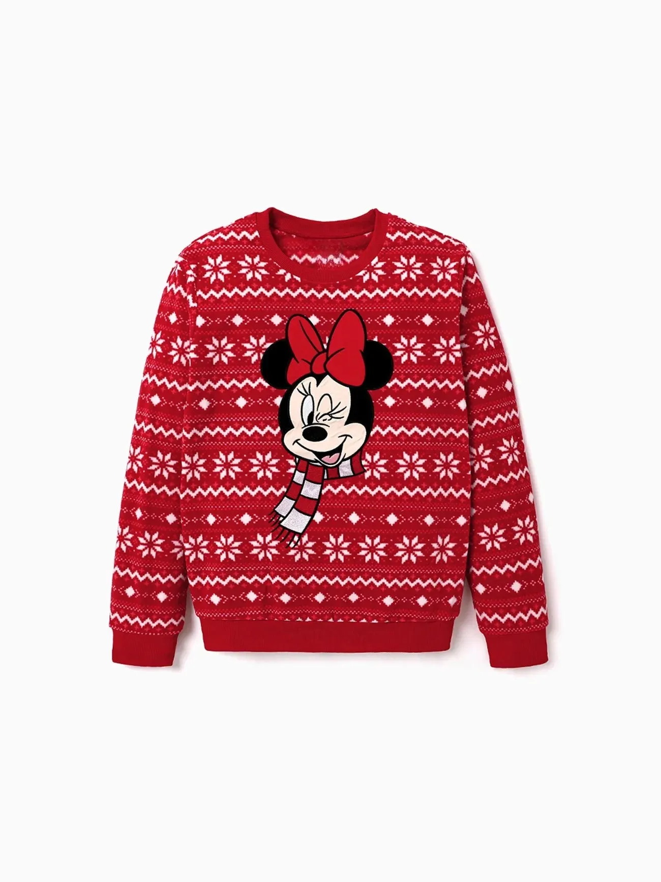 Mickey And Minnie Christmas Family Matching Sweater Set