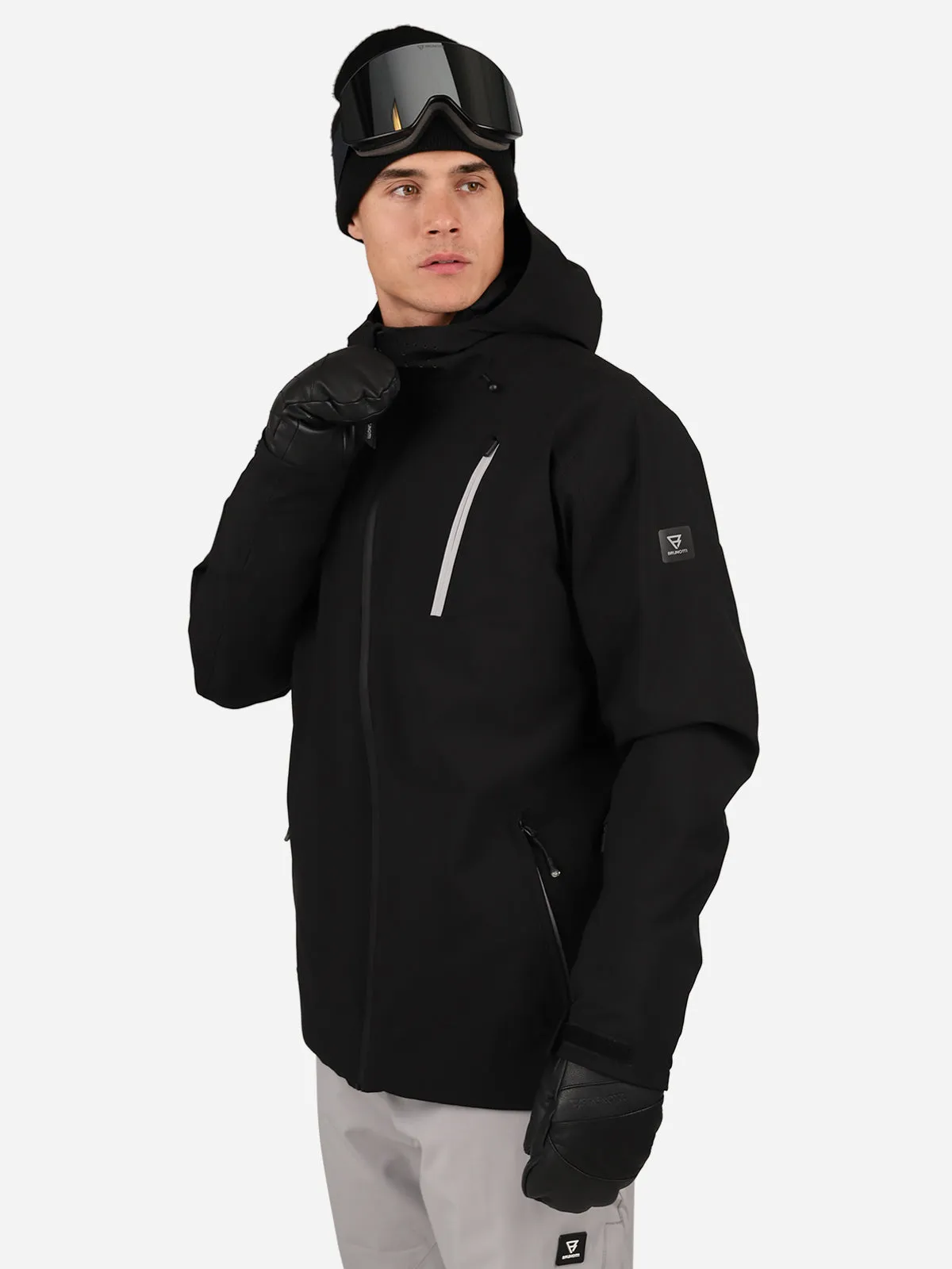 Morrow Men Snow Jacket | Black