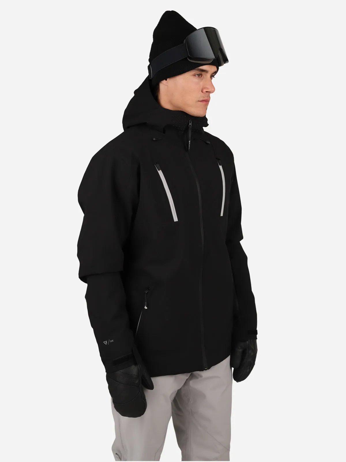 Morrow Men Snow Jacket | Black