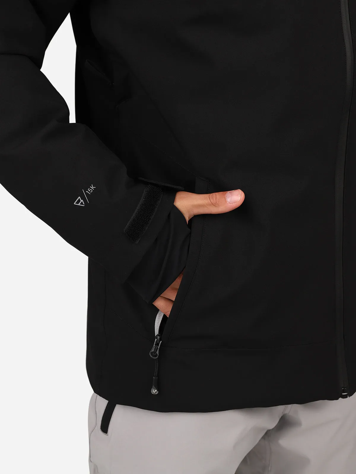 Morrow Men Snow Jacket | Black