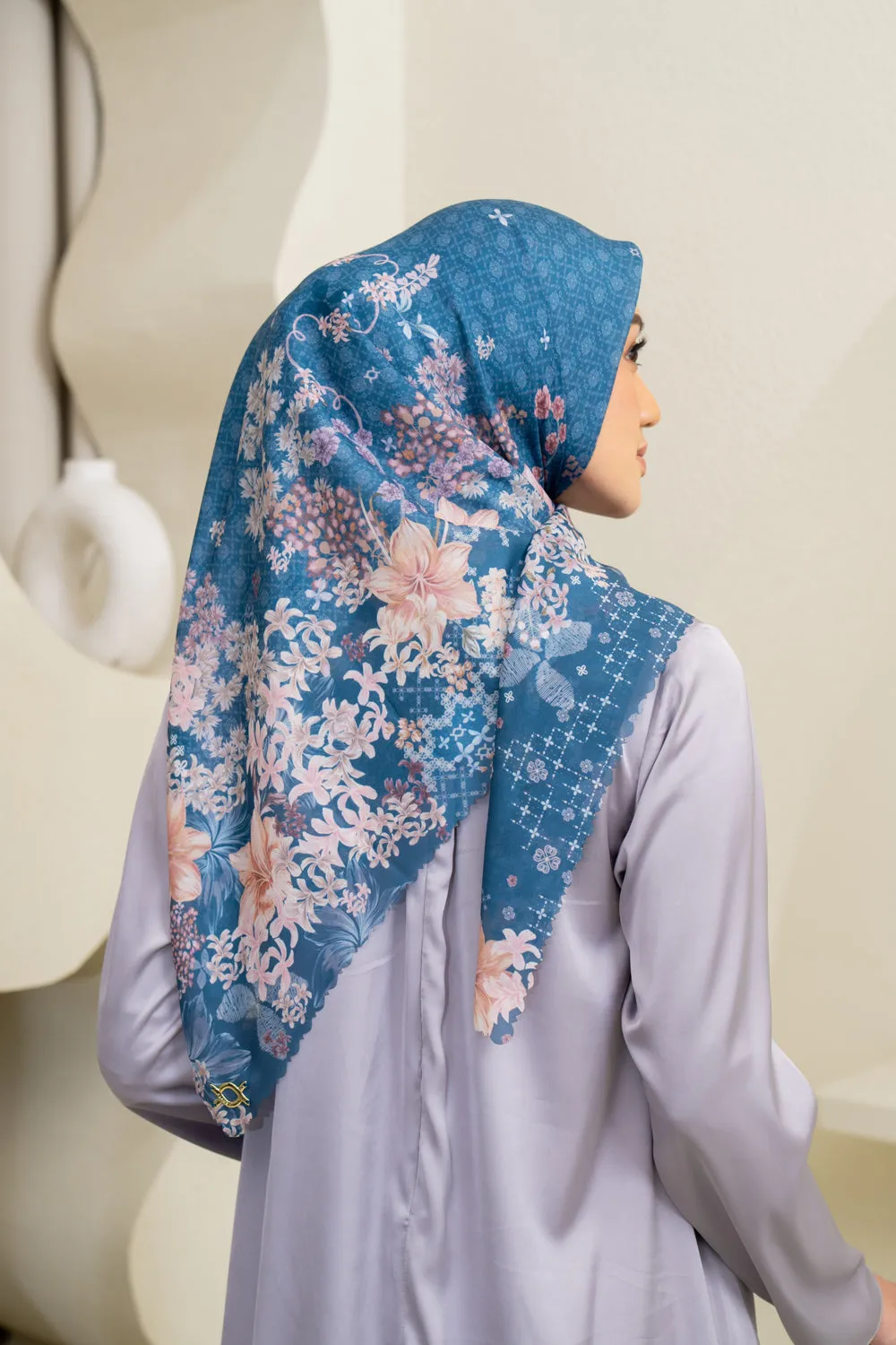 Muraya Scarf Blue Teal