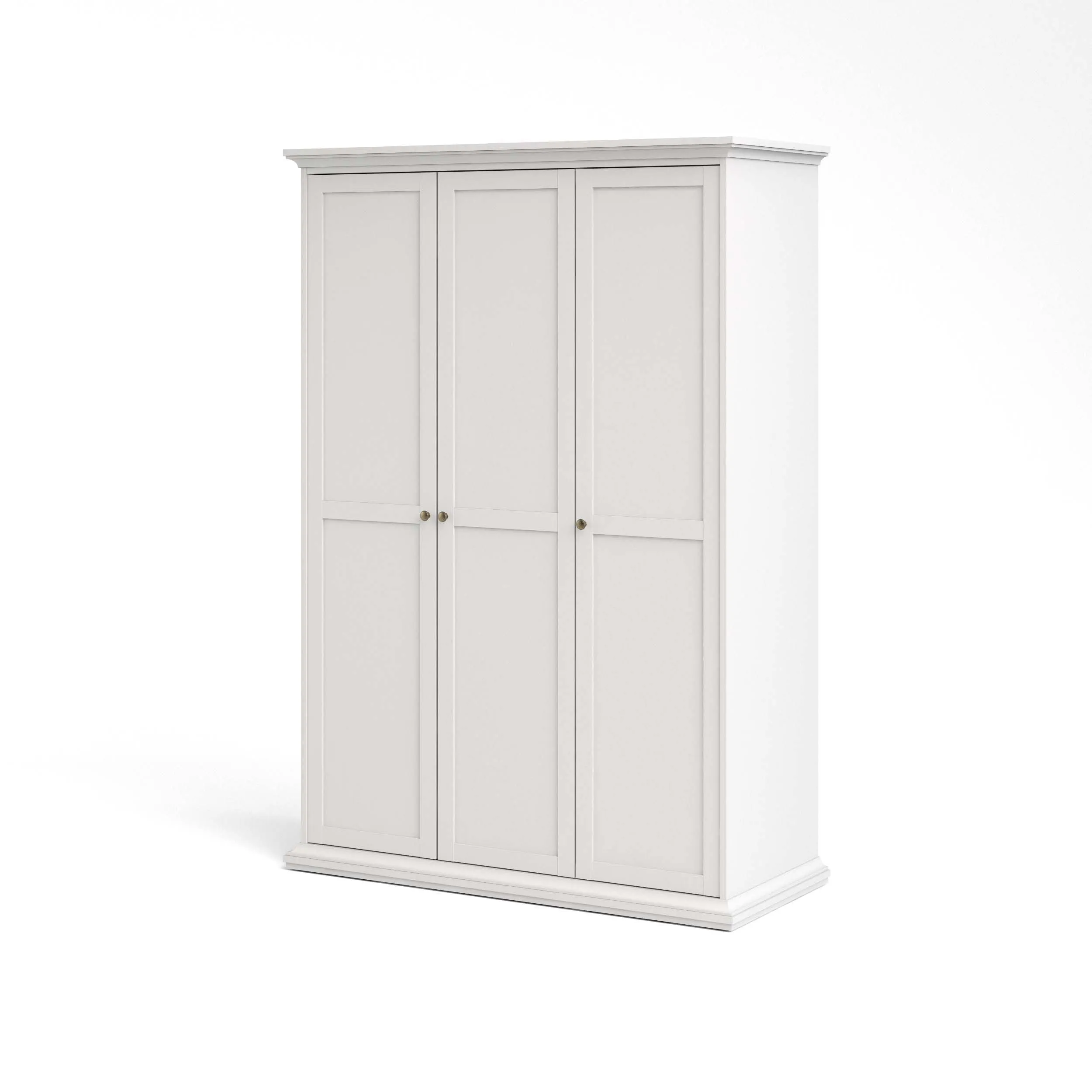 Paris Wardrobe with 3 Doors - White