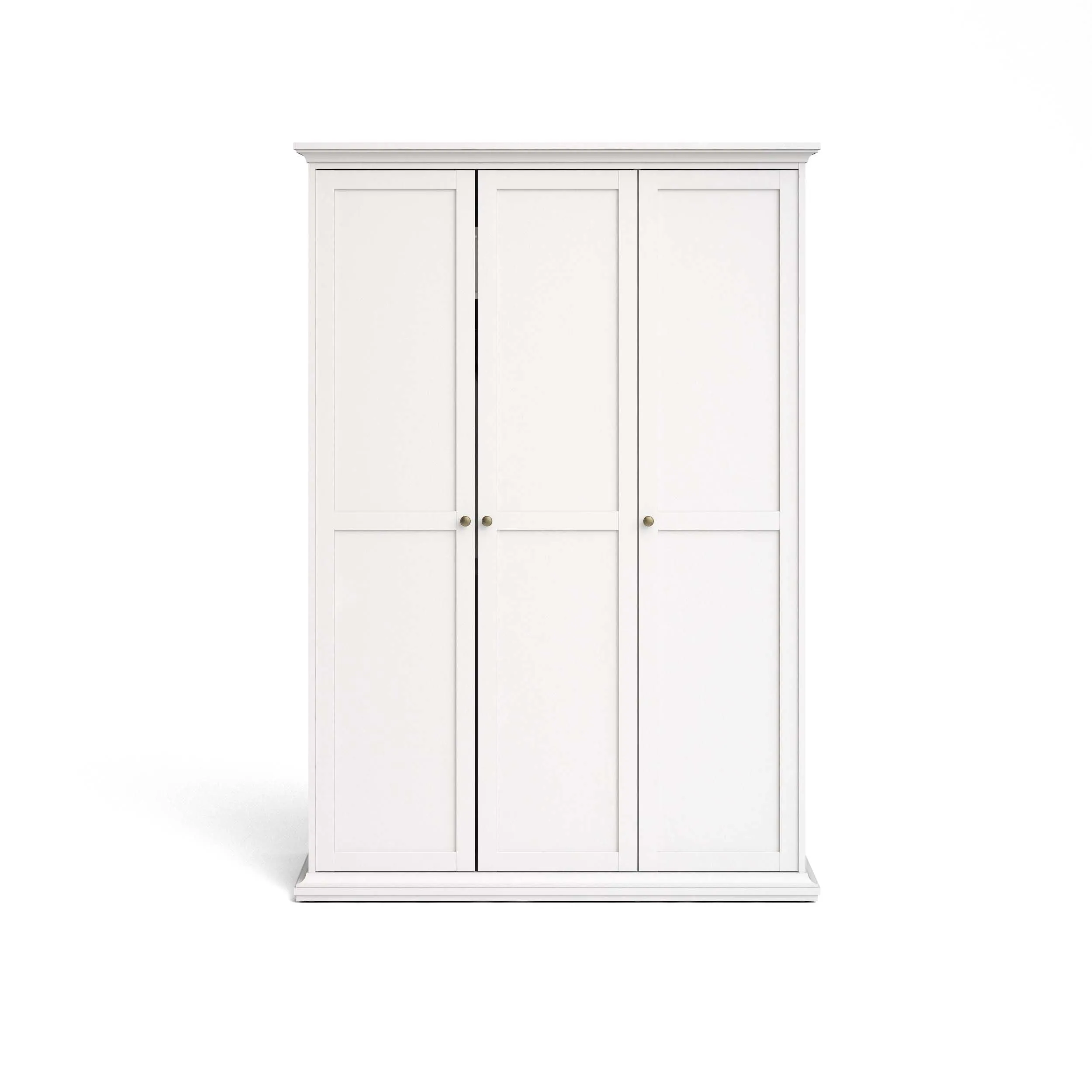 Paris Wardrobe with 3 Doors - White