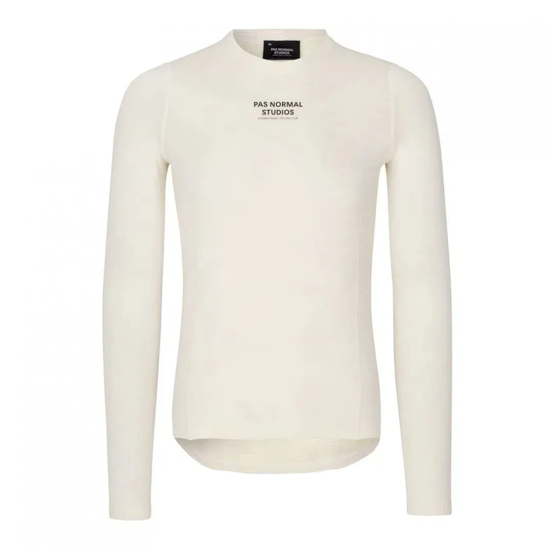 PAS NORMAL STUDIOS Thermal Long Sleeve Baselayer - Off White