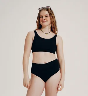 Period Swim Twist High Rise Bikini Bottom