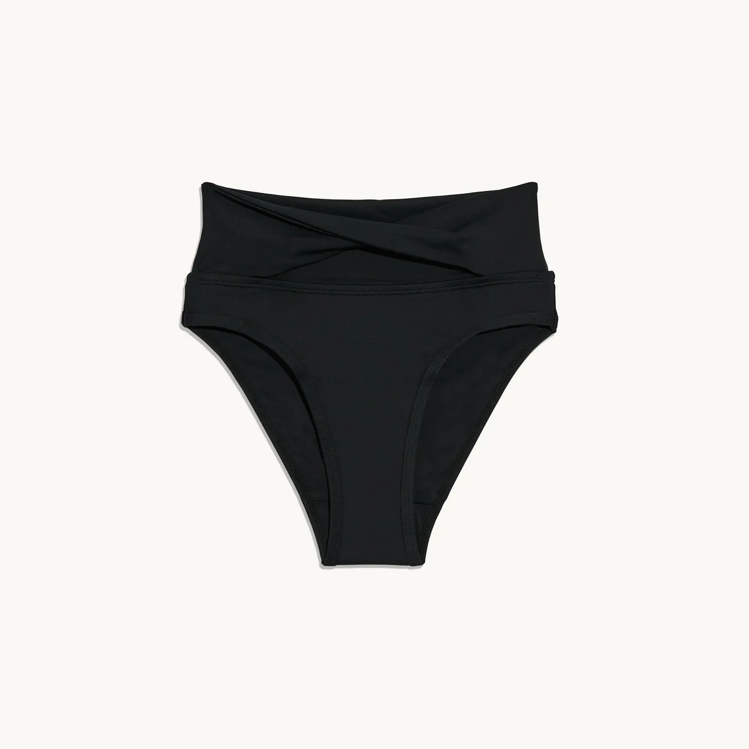 Period Swim Twist High Rise Bikini Bottom