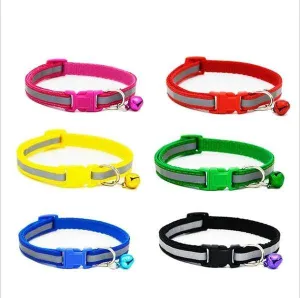 Pet Reflective Collar With Bell