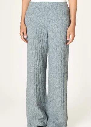 Pull on Cable Knit Sweater Pant