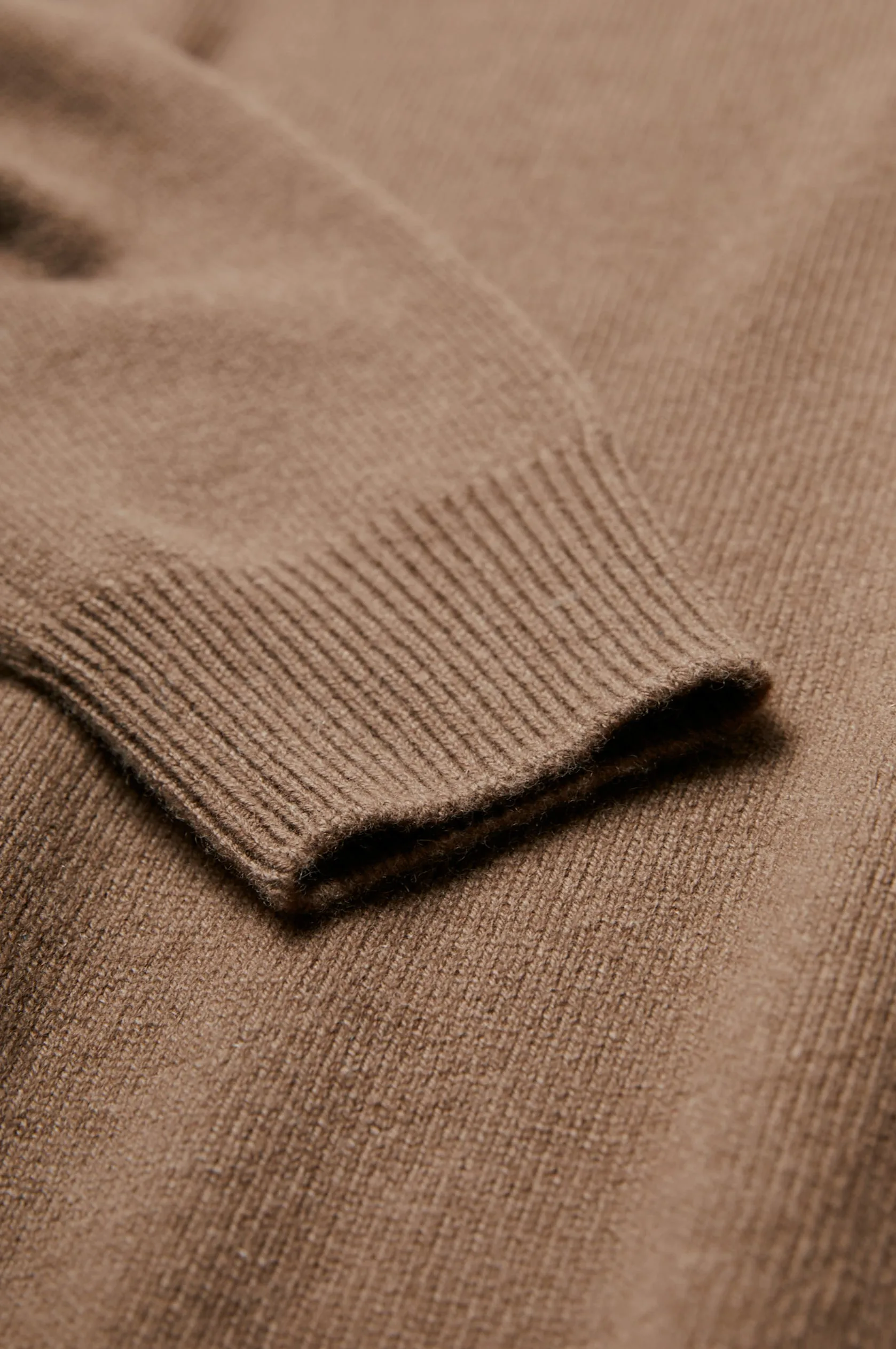 Rarefy Cashmere Sweater Mid Brown