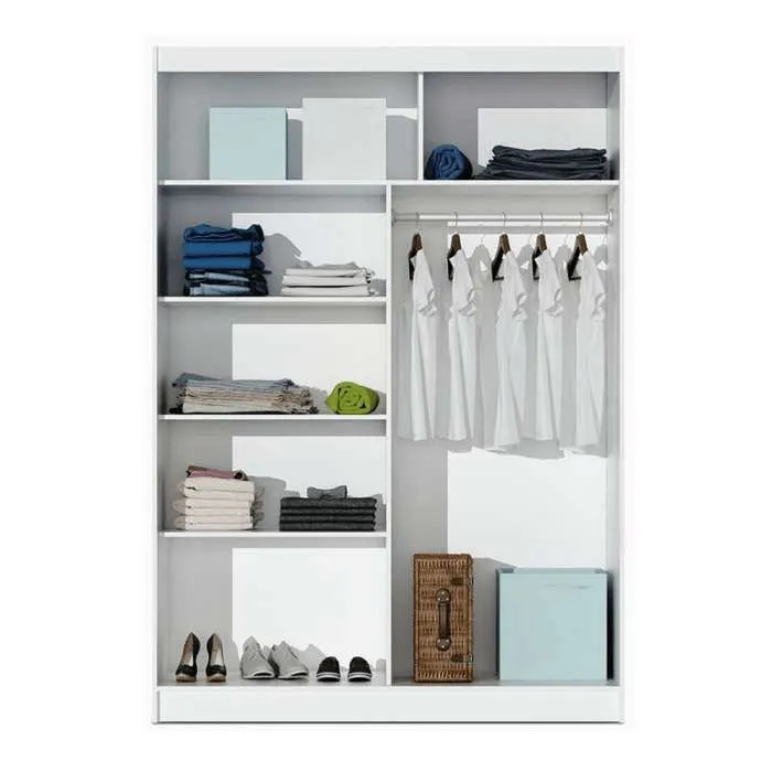 Seville 150 Wardrobe White