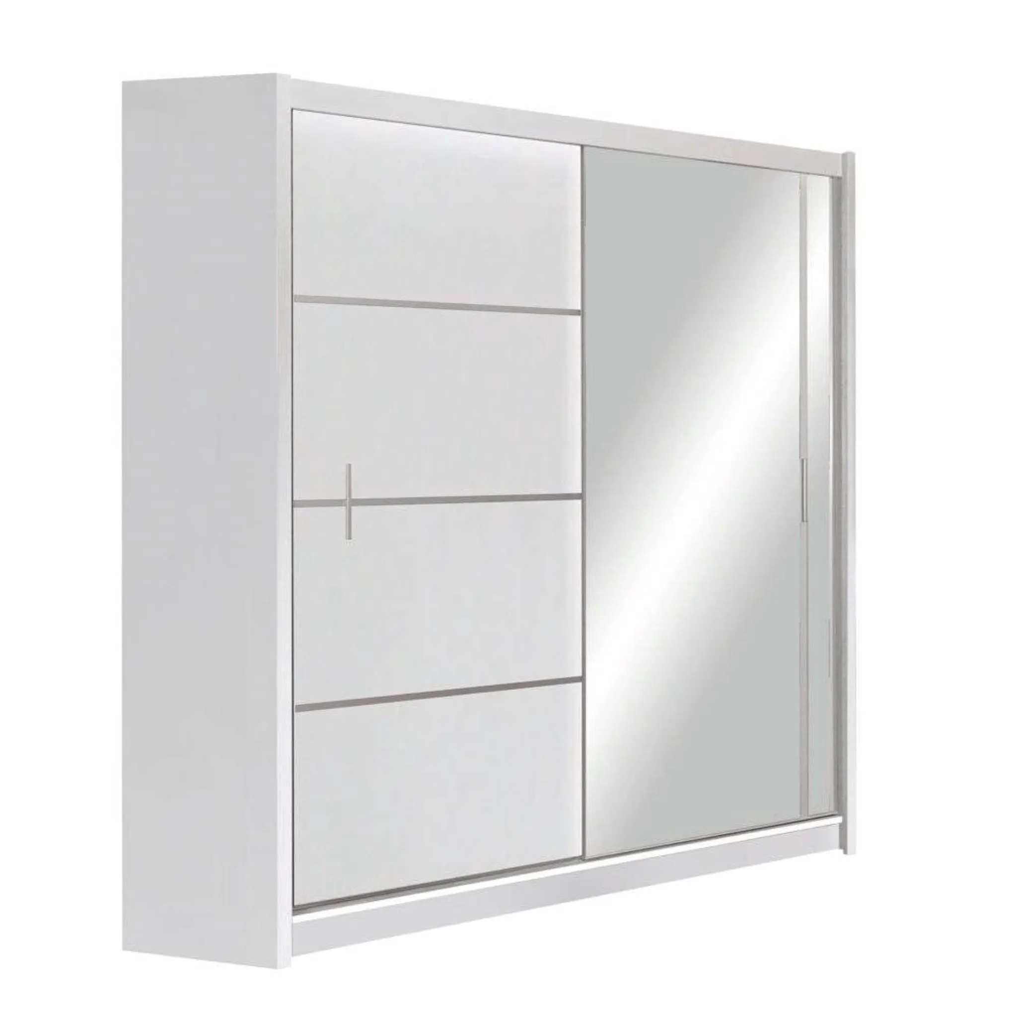 Seville 180cm Wardrobe White