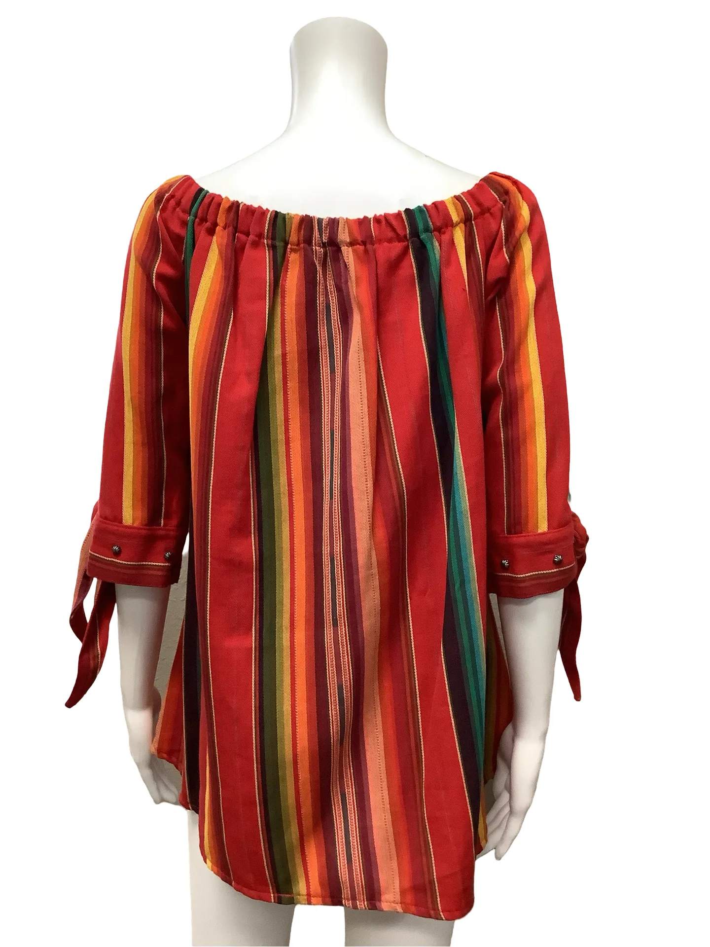 Silverado Top Striped Western Rese Serape Size: XL