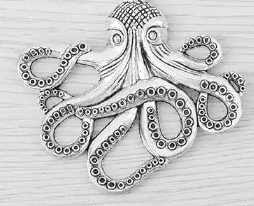 Sweater Clips Silver Octopus Cardigan Clasp Sweater Clip for Sweater Guard Clothing Fastener Birthday Gift for Mom Gift for Her by Fabulici