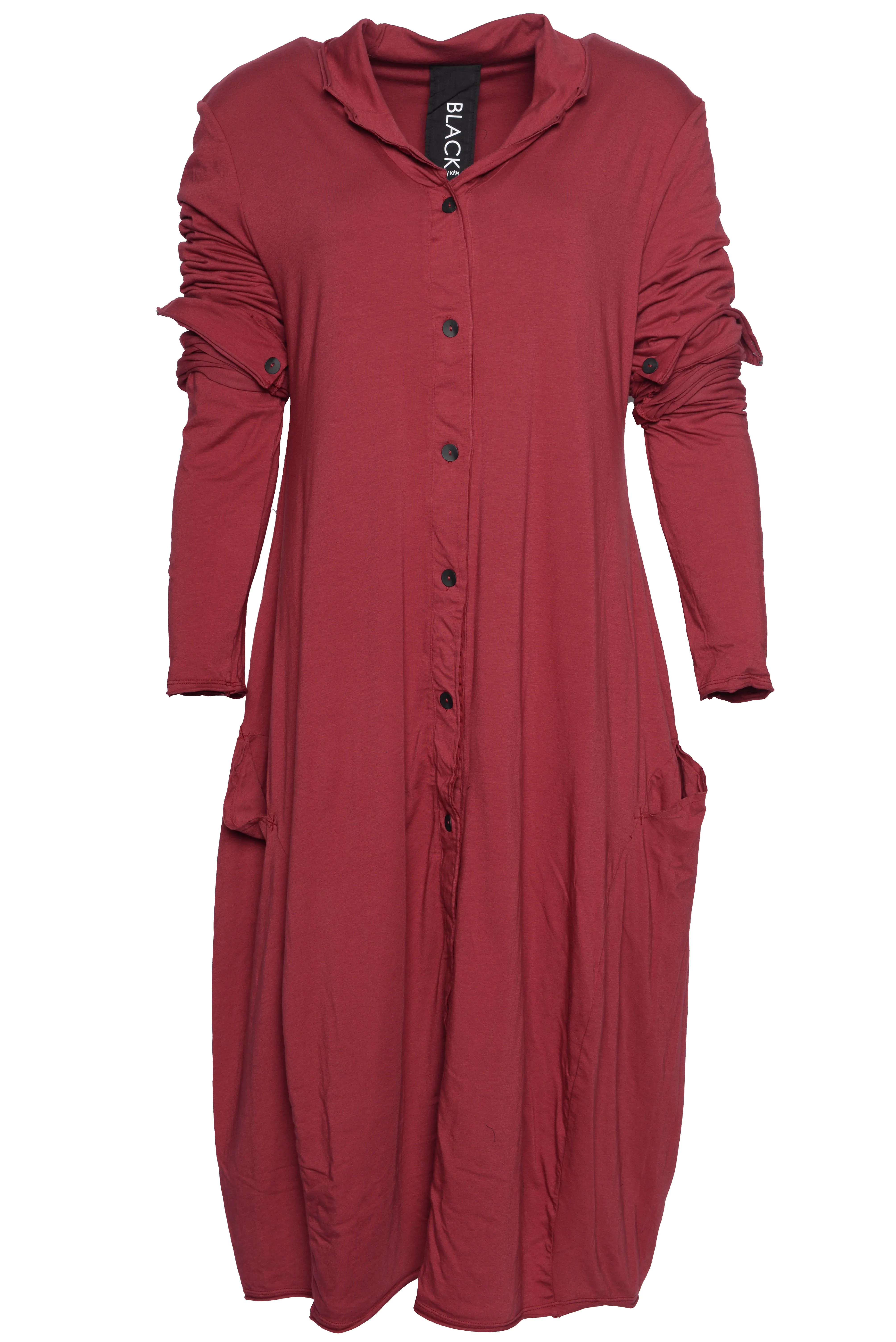 The Look In Your Eyes Dress-Cardigan in Rust - 0702