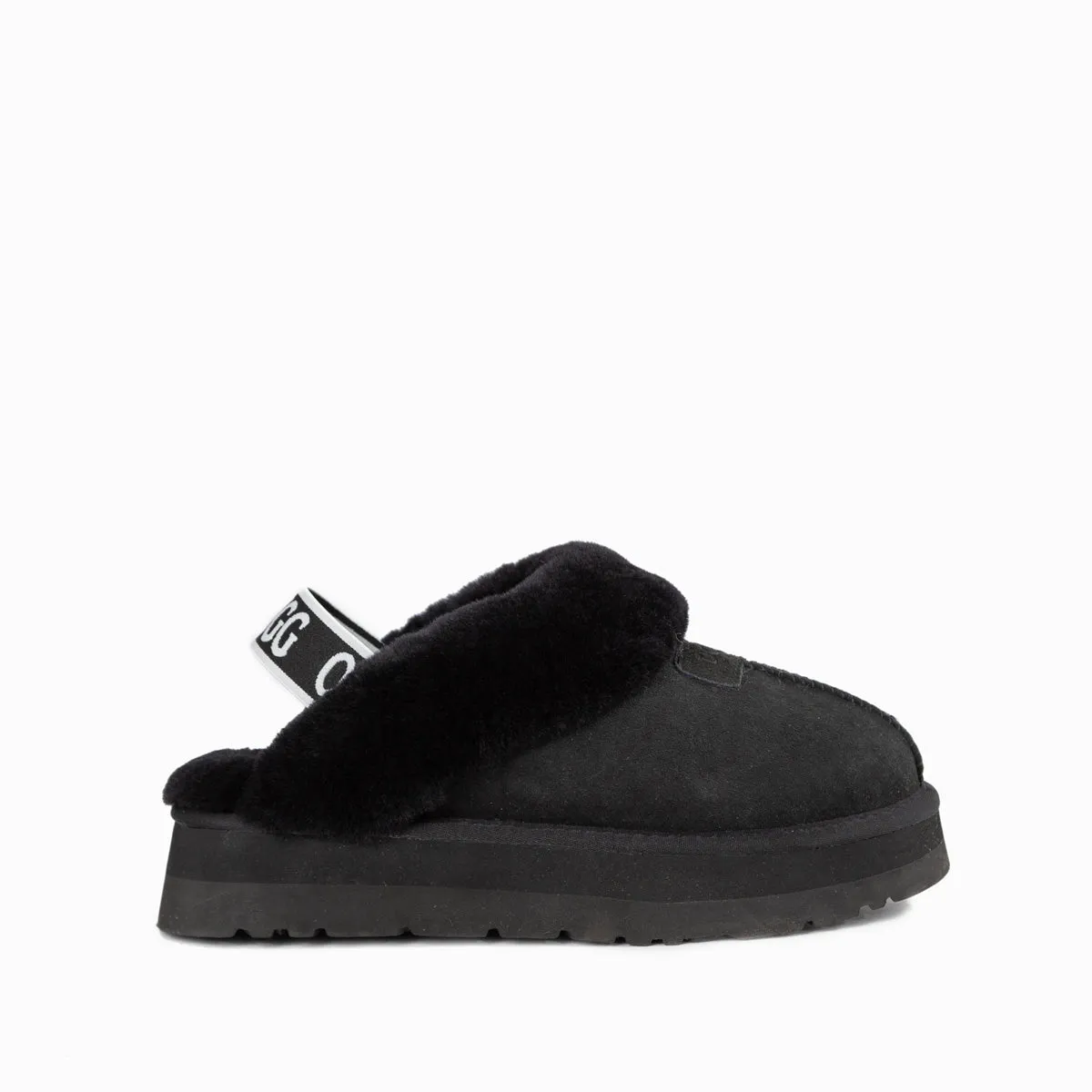 Ugg Coquette Platform Slipper (Elastic Backstrap)(Water Resistant)