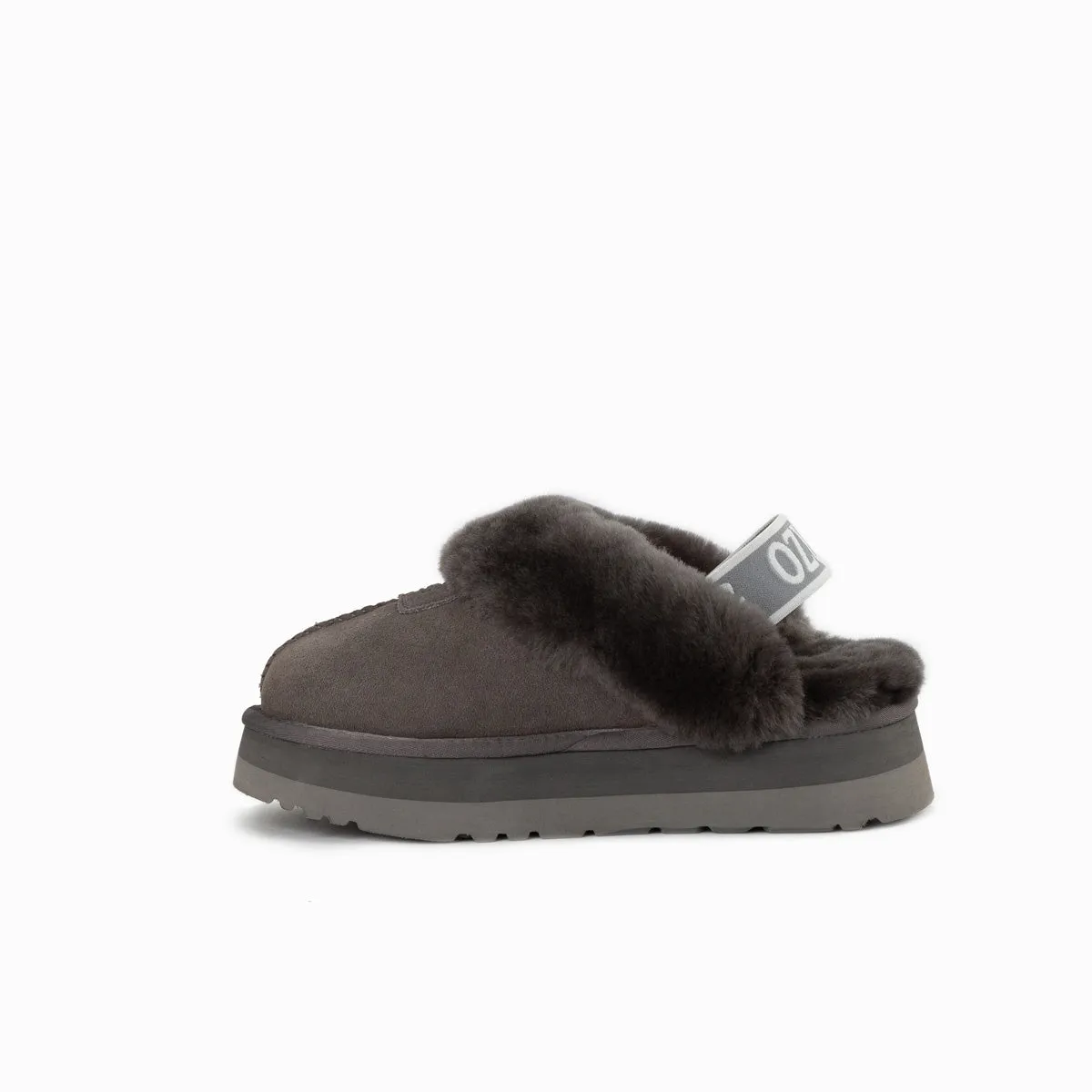 Ugg Coquette Platform Slipper (Elastic Backstrap)(Water Resistant)