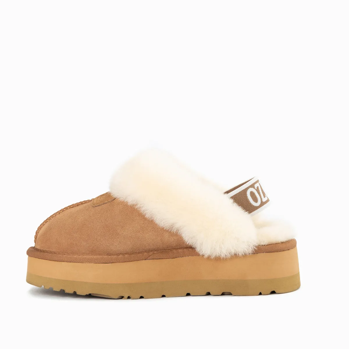 Ugg Coquette Platform Slipper (Elastic Backstrap)(Water Resistant)