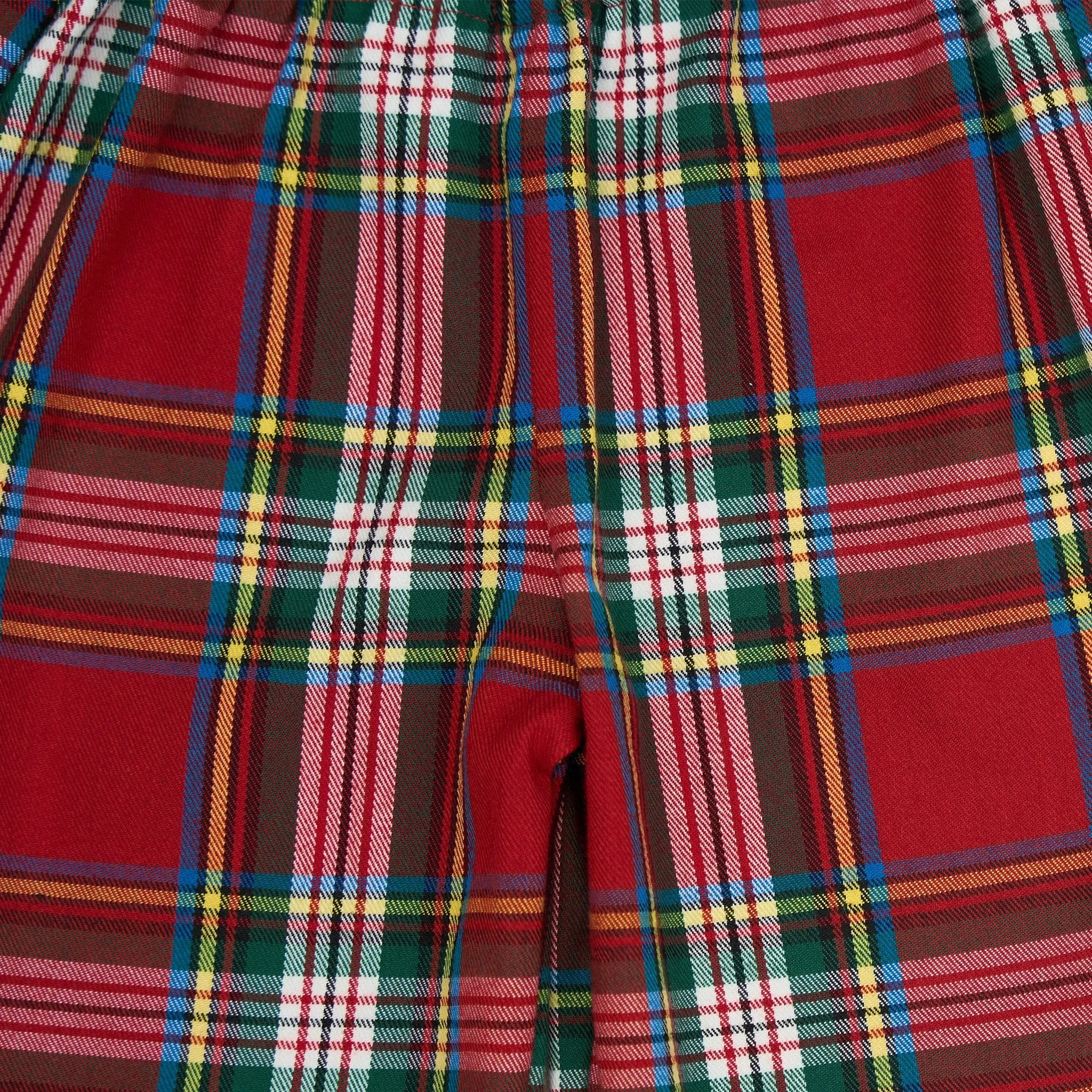 Unisex Pyjama - Red Tartan