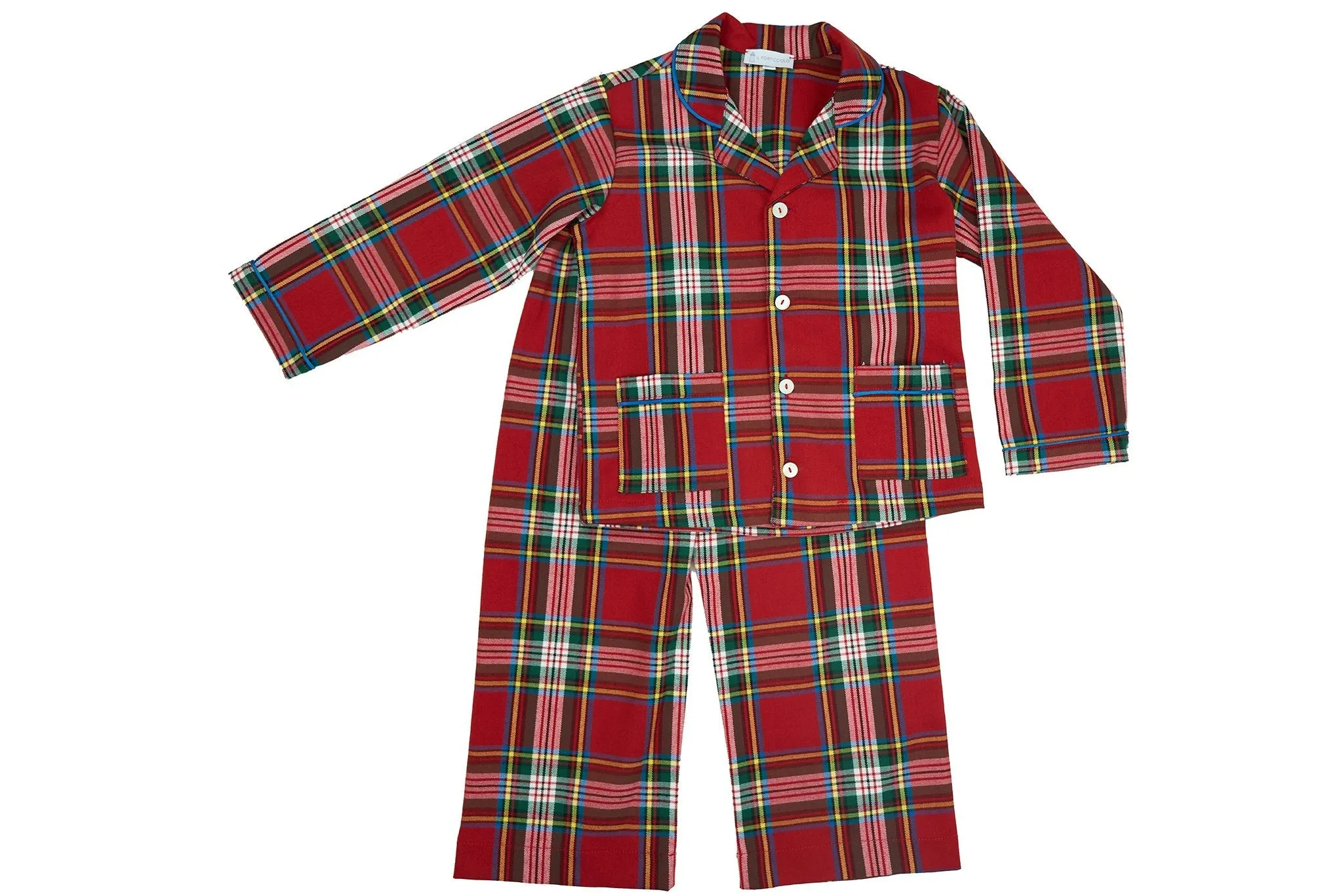 Unisex Pyjama - Red Tartan