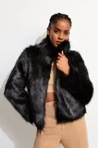 UNREAL FUR FUR DELISH JACKET IN BLACK