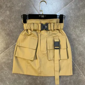 Utility Mini Skirt