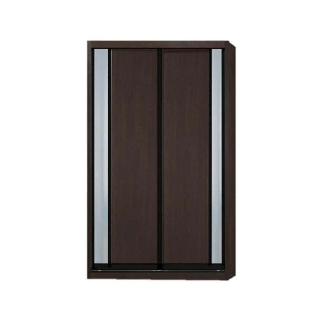 Valkyrie Modular Wardrobe (Dark Oak with Frosted Glass)