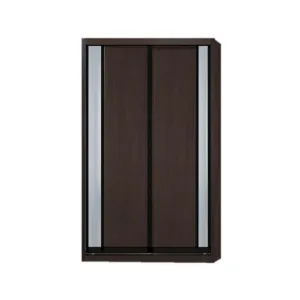 Valkyrie Modular Wardrobe (Dark Oak with Frosted Glass)