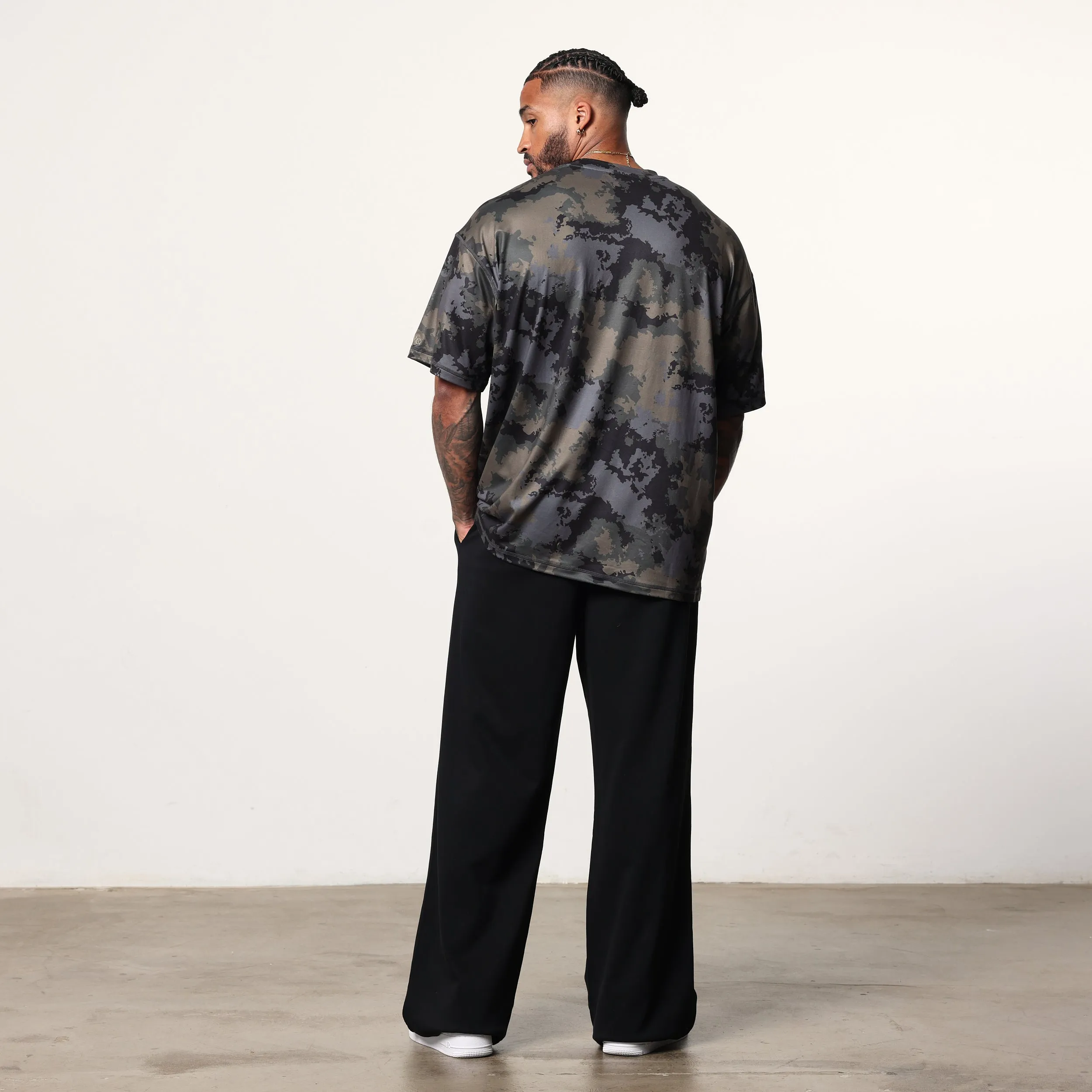 Vanquish Utility Brown Camo Oversized T Shirt