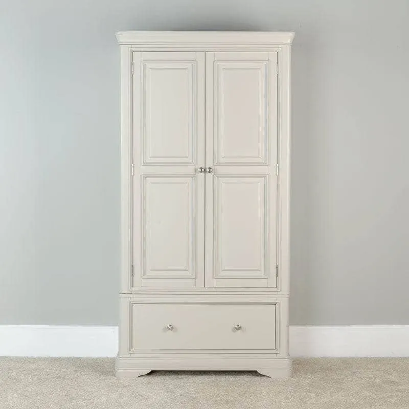 Victoria 2 Door Wardrobe - Taupe