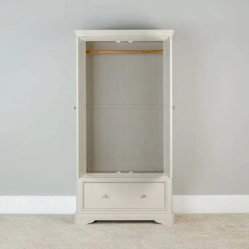 Victoria 2 Door Wardrobe - Taupe