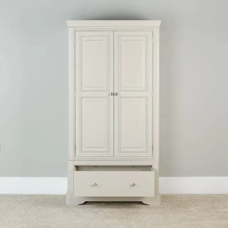 Victoria 2 Door Wardrobe - Taupe