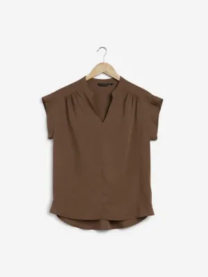 Wardrobe Brown Tessa Top