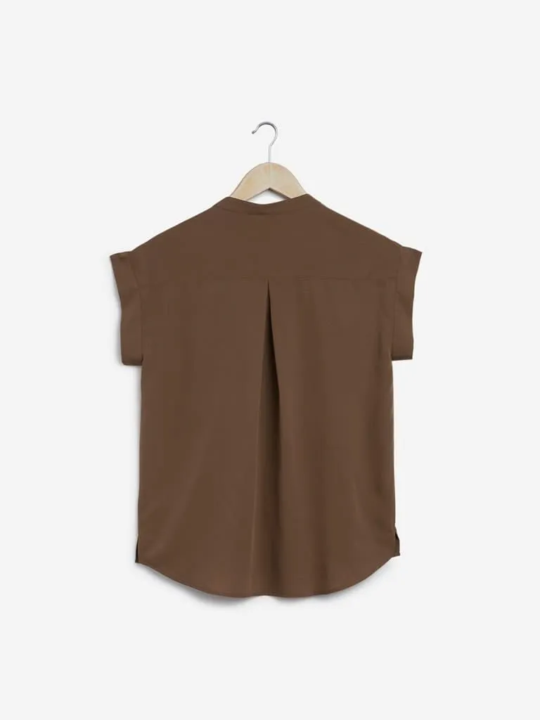 Wardrobe Brown Tessa Top