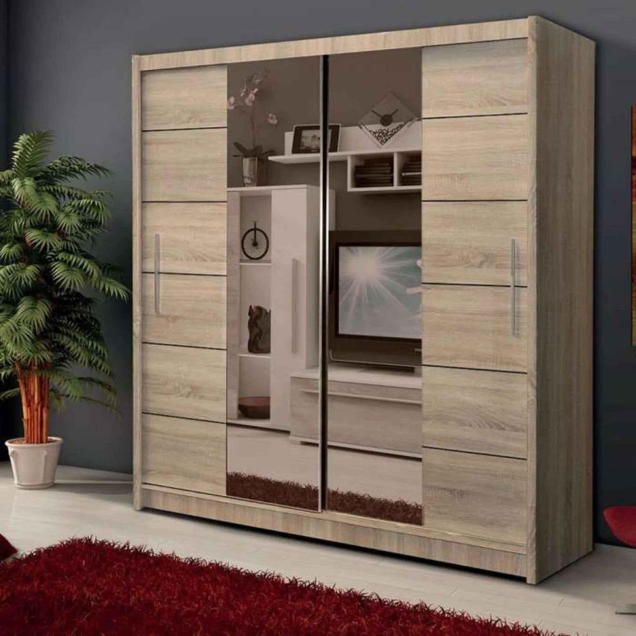 Wardrobe LIZBONA 2 203 Oak Sonoma