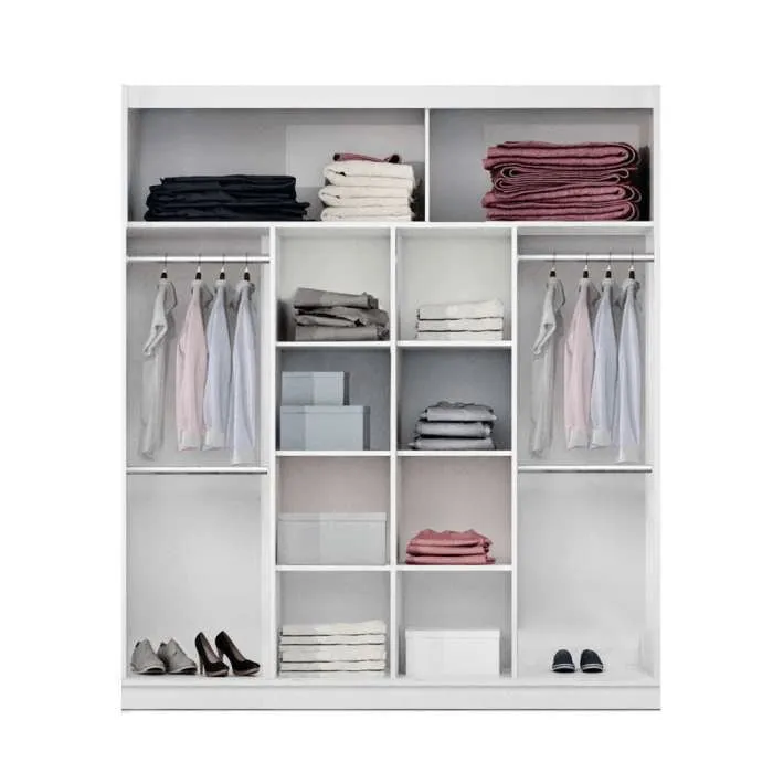 Wardrobe Rome 203 White