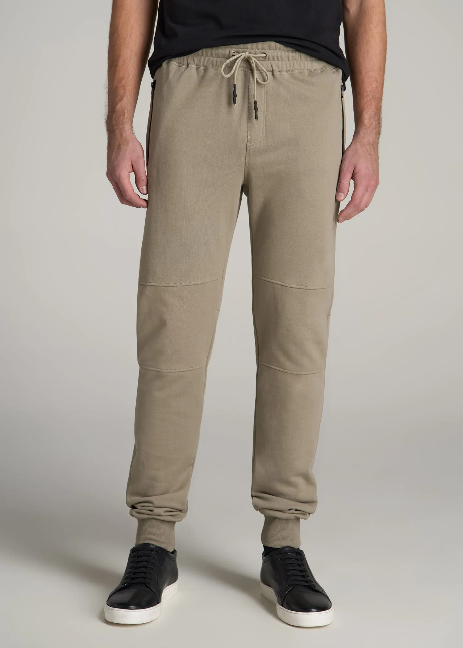 Wearever French Terry Men's Tall Joggers in Khaki