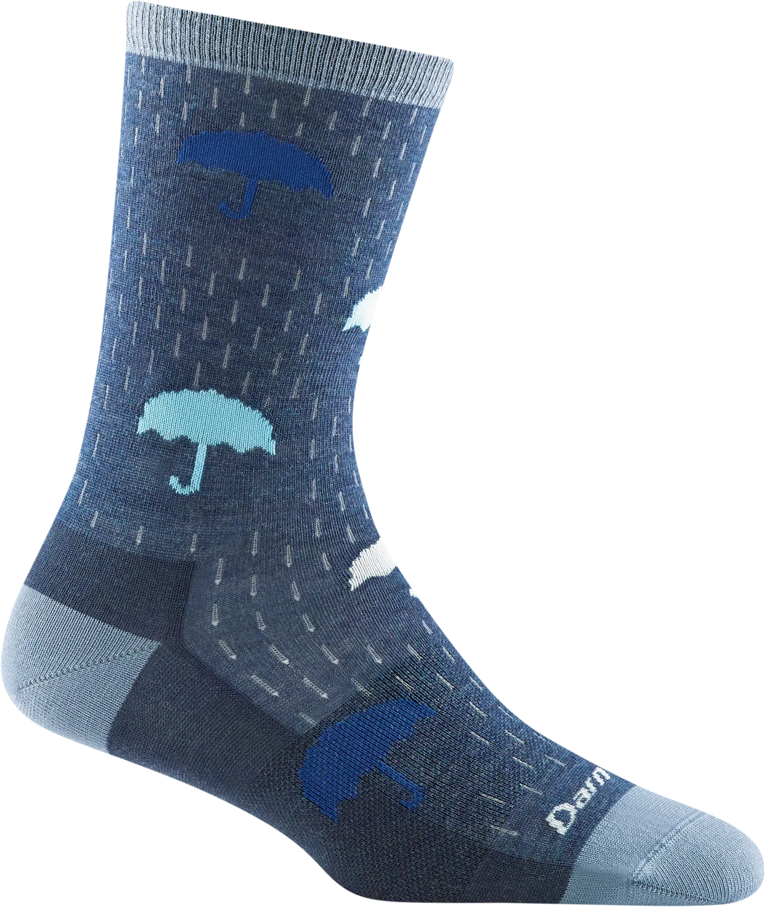 Women's Umbrellas Crew Lightweight Lifestyle Sock | #6053 | Darn Tough