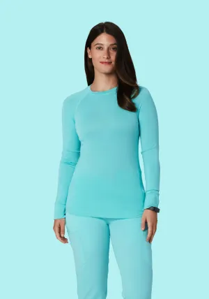 Women's Underscrubs Aqua