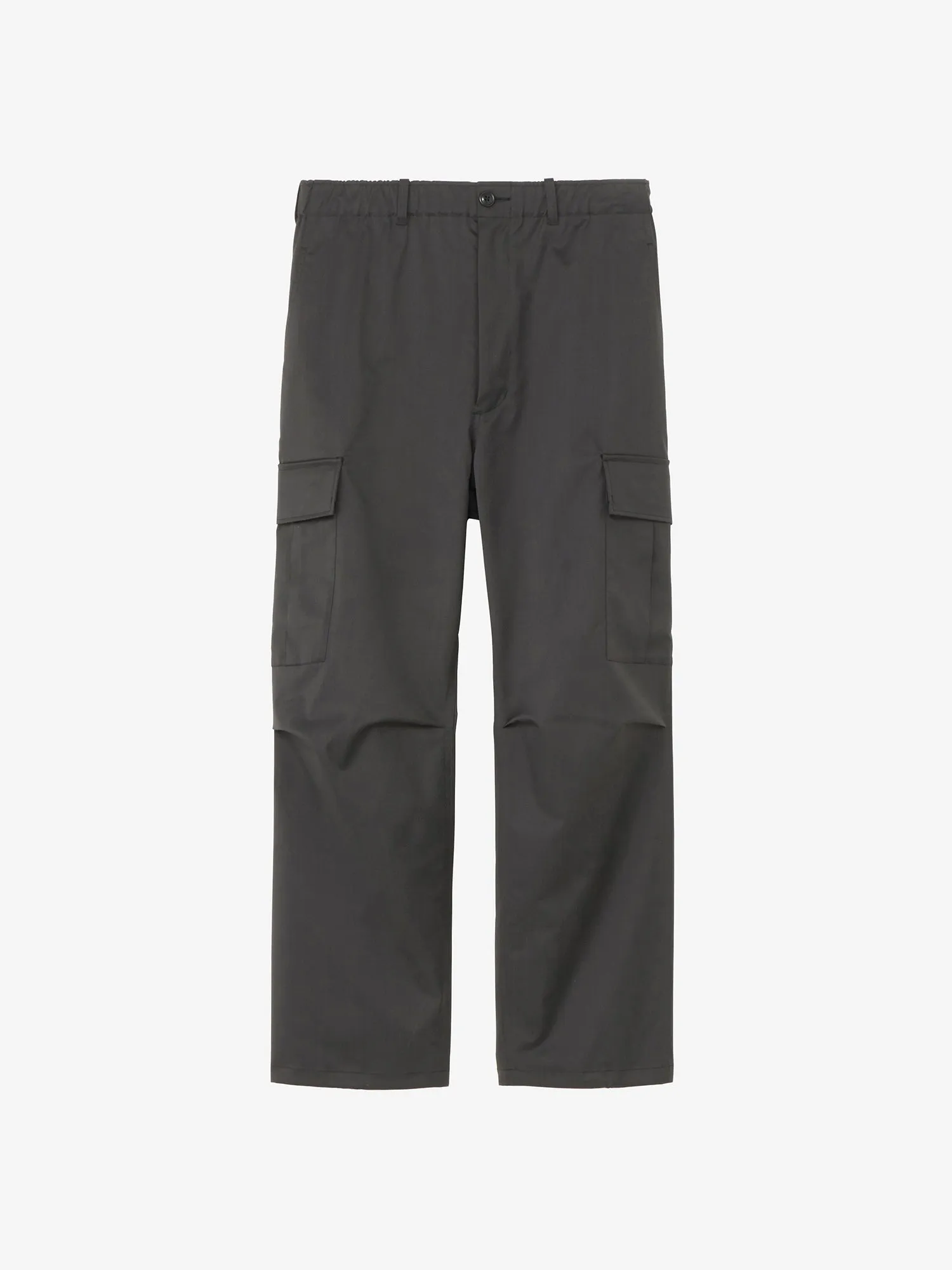 Wool Blend Twill Cargo Pants