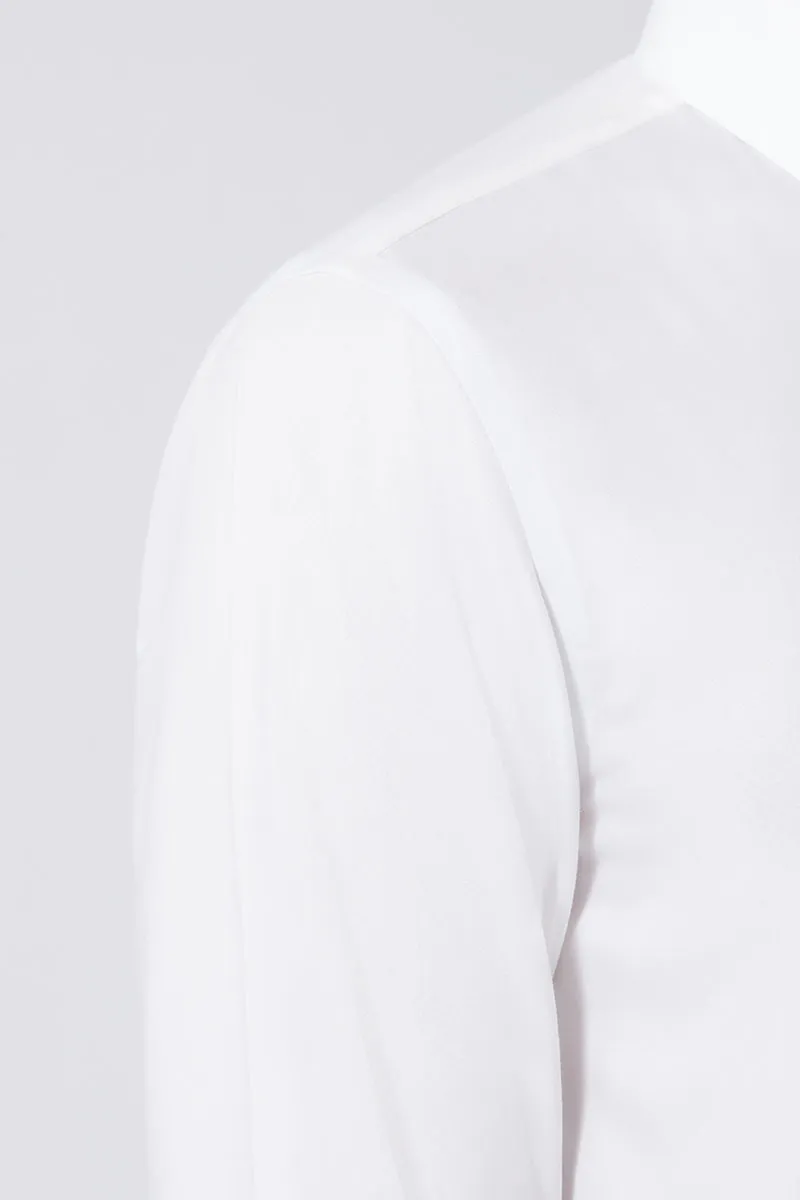 Wrinkle-Free Pinpoint Oxford Dress Shirt | White WH001Z